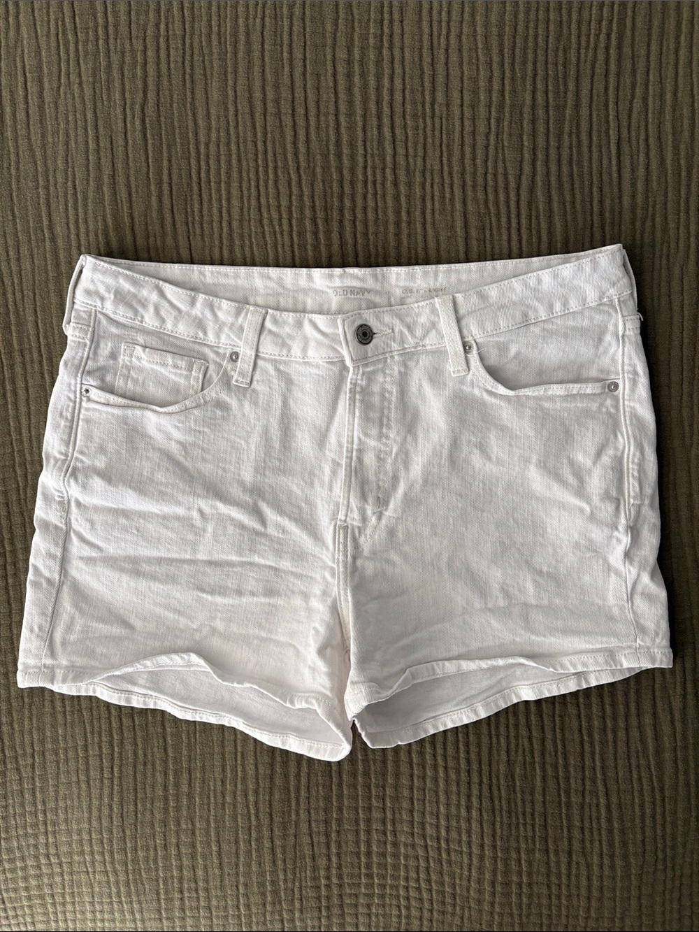 Old Navy White Denim Shorts